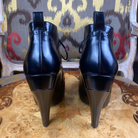 Burberry Whitman Lace Up Ankle Boots - Picture 5 of 16